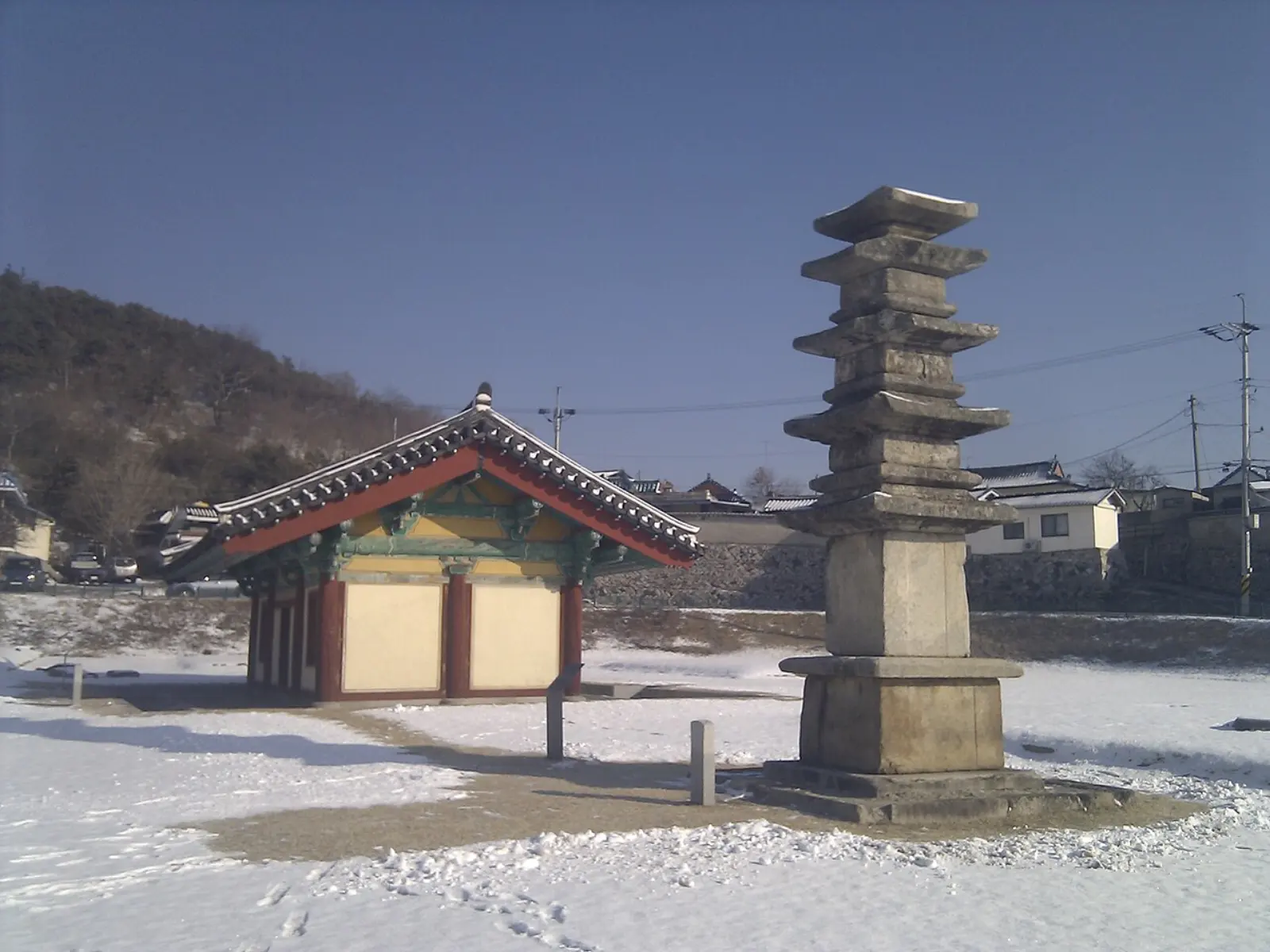 남원 만복사지 오층석탑